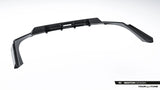 Maxton Design - Carbon Fiber Rear Splitter (with Vertical Bars) BMW Series 7 M-Pack / i7 M-Pack G70