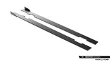 Maxton Design - Street Pro Side Skirts Diffusers + Flaps Mini John Cooper Works F65