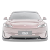 Adro - Carbon Fiber Front Lip Tesla Model 3 Highland Performance - Royal Body Kits