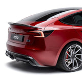 Adro - Carbon Fiber Rear Diffuser Tesla Model 3 Highland Performance - Royal Body Kits