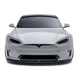 Adro - Carbon Fiber Front Lip Tesla Model S Plaid - Royal Body Kits