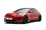 Adro - Carbon Fiber Front Lip V.1 Tesla Model 3 Front Spoiler Adro royalty-bespoke.myshopify.com 