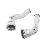 Alpha Competition - De-Cat Downpipes with Heat Shield Audi RS6 C8 / RS7 C8