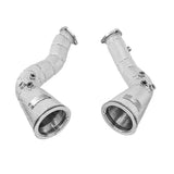 Alpha Competition - De-Cat Downpipes with Heat Shield Audi RS6 C8 / RS7 C8