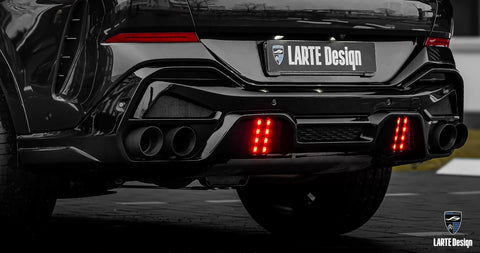 Larte Design - Rear Diffuser BMW X6 G06 M-Pack (Facelift) - Royal Body Kits