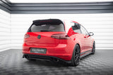 Maxton Design - Central Rear Splitter Volkswagen Golf GTI Clubsport MK7 Rear Diffuser Maxton Design royalty-bespoke.myshopify.com Gloss Black Gloss Black