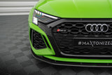 Maxton Design - Carbon Fiber Front Splitter Audi RS3 8Y Front Spoiler Maxton Design royalty-bespoke.myshopify.com