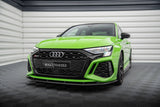 Maxton Design - Carbon Fiber Front Splitter Audi RS3 8Y Front Spoiler Maxton Design royalty-bespoke.myshopify.com