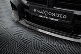 Maxton Design - Carbon Fiber Front Splitter V.1 BMW M2 G87 Front Spoiler Maxton Design royalty-bespoke.myshopify.com