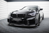 Maxton Design - Carbon Fiber Front Splitter V.1 BMW M2 G87 Front Spoiler Maxton Design royalty-bespoke.myshopify.com