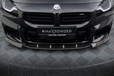 Maxton Design - Carbon Fiber Front Splitter V.2 BMW M2 G87