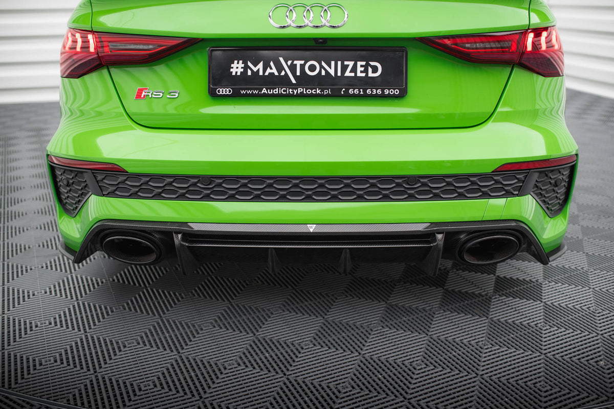 Maxton Design - Carbon Fiber Rear Diffuser Audi RS3 8Y | Royal Body Kits