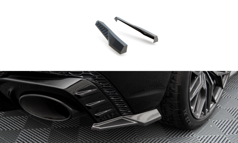 Maxton Design - Carbon Fiber Rear Side Splitters Audi RSQ8 MK1 Rear Side Splitters Maxton Design royalty-bespoke.myshopify.com
