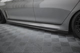 Maxton Design - Carbon Fiber Side Skirts Diffusers BMW Series 7 M-Pack G11 (Facelift) Side Skirts Diffusers Maxton Design royalty-bespoke.myshopify.com