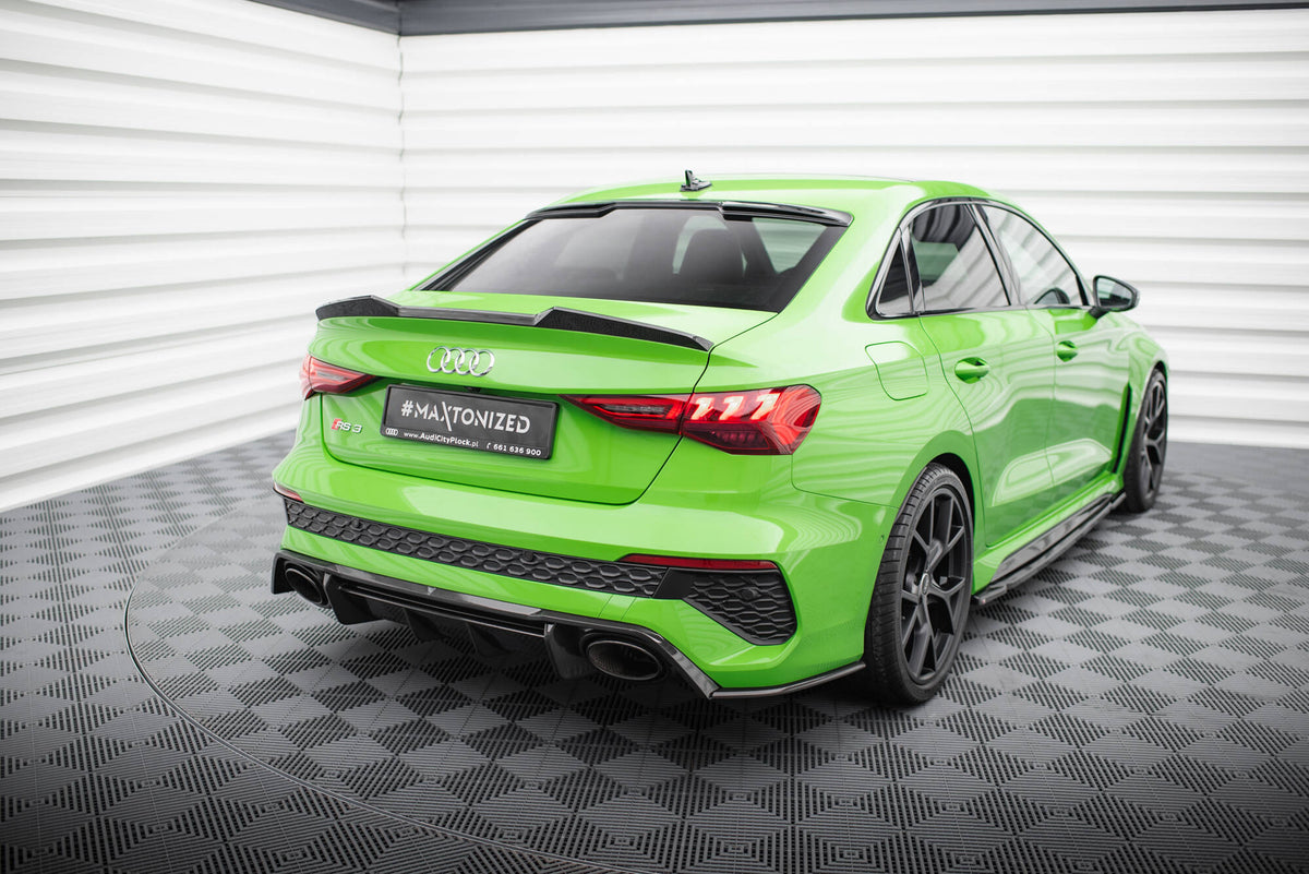 Maxton Design - Carbon Fiber Tailgate Spoiler Audi RS3 8Y Sedan - CF-AU ...
