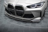 Maxton Design - Carbon Fiber Front Flaps BMW M4 G82 / M3 G80 Front Inserts Maxton Design royalty-bespoke.myshopify.com