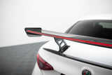 Maxton Design - Carbon Fiber Rear Wing + LED Alfa Romeo Giulia Quadrifoglio Rear Wing Maxton Design royalty-bespoke.myshopify.com