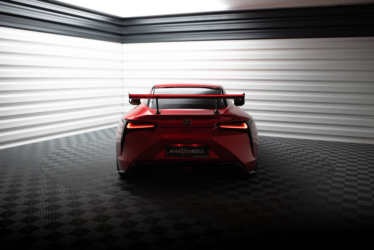 Lc Racing Rear Wing Maxton Design - Carbon Fiber Rear Wing with Internal Brackets Uprights ...