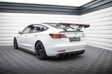 Maxton Design - Carbon Fiber Rear Wing + LED Tesla Model 3 Rear Wing Maxton Design royalty-bespoke.myshopify.com