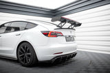 Maxton Design - Carbon Fiber Rear Wing + LED Tesla Model 3 Rear Wing Maxton Design royalty-bespoke.myshopify.com