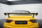 Maxton Design - Carbon Fiber Rear Wing with External Brackets Uprights Audi A5 Coupe 8T Rear Wing Maxton Design royalty-bespoke.myshopify.com