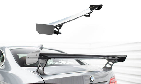 Maxton Design - Carbon Fiber Rear Wing with External Brackets Uprights BMW Series 3 / M3 Coupe E92