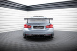 Maxton Design - Carbon Fiber Rear Wing with External Brackets Uprights BMW Series 4 / Series 4 M-Pack Coupe F32 Rear Wing Maxton Design royalty-bespoke.myshopify.com