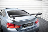 Maxton Design - Carbon Fiber Rear Wing with External Brackets Uprights BMW Series 4 / Series 4 M-Pack Coupe F32 Rear Wing Maxton Design royalty-bespoke.myshopify.com