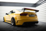 Maxton Design - Carbon Fiber Rear Wing with External Brackets Uprights + LED Audi A5 Coupe 8T Rear Wing Maxton Design royalty-bespoke.myshopify.com