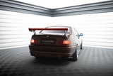 Maxton Design - Carbon Fiber Rear Wing with External Brackets Uprights + LED BMW Series 3 Coupe E46