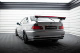 Maxton Design - Carbon Fiber Rear Wing with External Brackets Uprights + LED BMW Series 3 Coupe E46 Rear Wing Maxton Design royalty-bespoke.myshopify.com