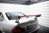 Maxton Design - Carbon Fiber Rear Wing with External Brackets Uprights + LED BMW Series 3 Coupe E46 Rear Wing Maxton Design royalty-bespoke.myshopify.com
