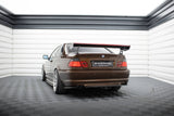 Maxton Design - Carbon Fiber Rear Wing with External Brackets Uprights + LED BMW Series 3 Coupe E46 Rear Wing Maxton Design royalty-bespoke.myshopify.com