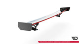 Maxton Design - Carbon Fiber Rear Wing with External Brackets Uprights + LED BMW Series 3 / M3 Coupe E92 Rear Wing Maxton Design royalty-bespoke.myshopify.com