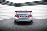 Maxton Design - Carbon Fiber Rear Wing with External Brackets Uprights + LED BMW Series 4 / Series 4 M-Pack Coupe F32 Rear Wing Maxton Design royalty-bespoke.myshopify.com