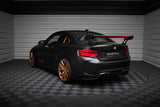 Maxton Design - Carbon Fiber Rear Wing (External Brackets Uprights) + LED BMW M2 F87 Rear Wing Maxton Design royalty-bespoke.myshopify.com