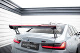 Maxton Design - Carbon Fiber Rear Wing + LED Light (External Brackets Uprights) BMW M3 G80 / M340i G20 / Series 3 M-Pack / Standard G20 Rear Wing Maxton Design royalty-bespoke.myshopify.com