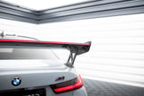 Maxton Design - Carbon Fiber Rear Wing + LED Light (External Brackets Uprights) BMW M3 G80 / M340i G20 / Series 3 M-Pack / Standard G20 Rear Wing Maxton Design royalty-bespoke.myshopify.com