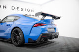Maxton Design - Carbon Fiber Rear Wing with External Brackets Uprights + LED Toyota Supra MK5 Rear Wing Maxton Design royalty-bespoke.myshopify.com
