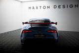 Maxton Design - Carbon Fiber Rear Wing with External Brackets Uprights + LED Toyota Supra MK5 Rear Wing Maxton Design royalty-bespoke.myshopify.com