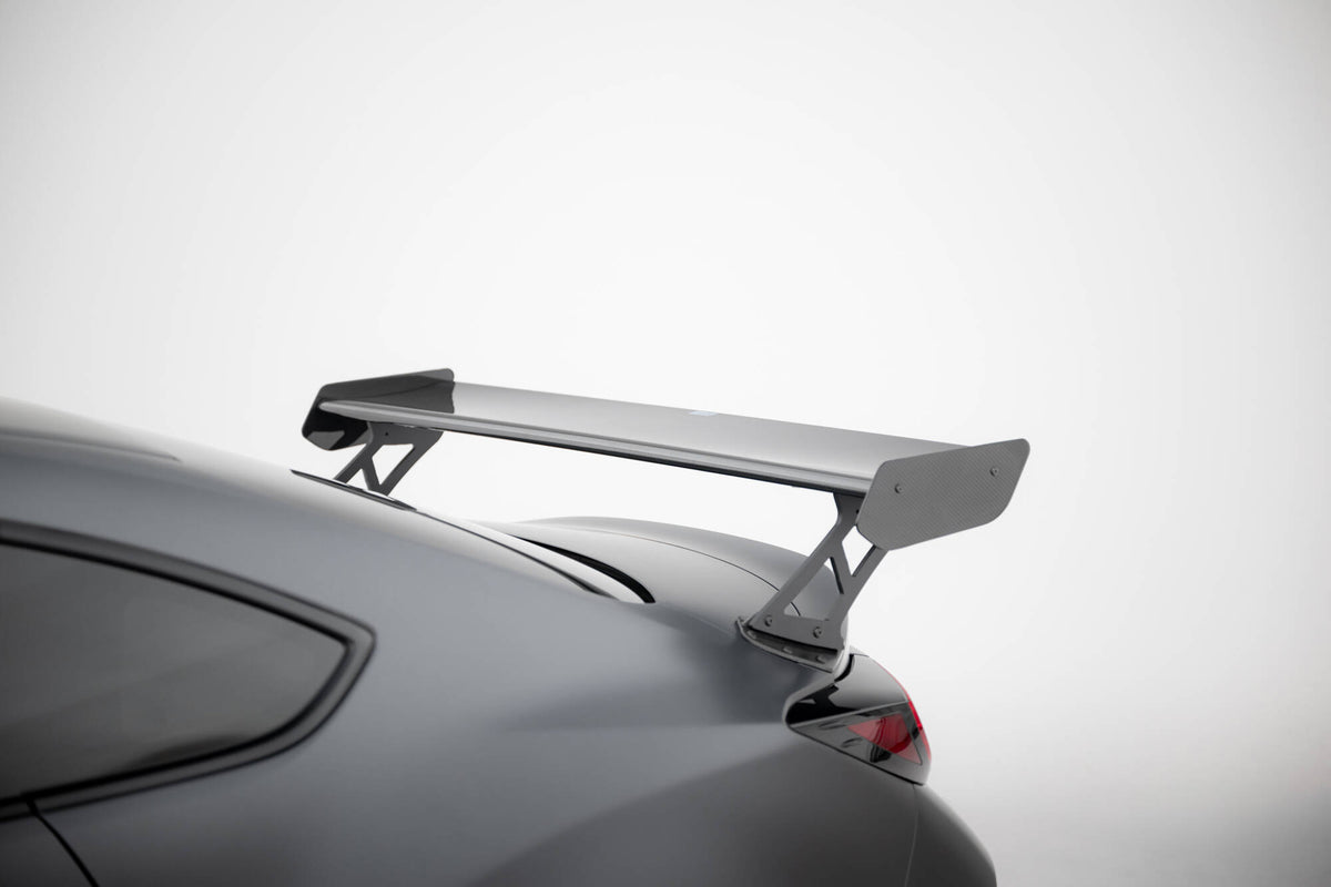 Maxton Design - Carbon Fiber Rear Wing with External Brackets Uprights ...