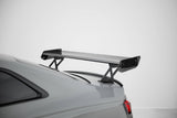 Maxton Design - Carbon Fiber Rear Wing with External Brackets Uprights V.1 Audi A5 / A5 S-Line / S5 / RS5 Coupe F5 / F5 Facelift - Royal Body Kits