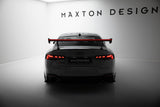 Maxton Design - Carbon Fiber Rear Wing with External Brackets Uprights V.1 + LED Audi A5 / A5 S-Line / S5 / RS5 Coupe F5 / F5 Facelift - Royal Body Kits