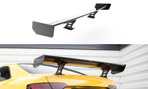 Maxton Design - Carbon Fiber Rear Wing with Internal Brackets Uprights Audi A5 Coupe 8T