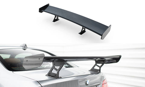 Maxton Design - Carbon Fiber Rear Wing with Internal Brackets Uprights BMW Series 3 / M3 Coupe E92