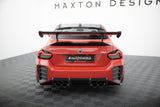 Maxton Design - Carbon Fiber Rear Wing with Internal Brackets Uprights BMW M2 G87 - Royal Body Kits