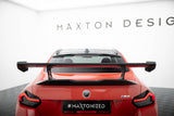 Maxton Design - Carbon Fiber Rear Wing with Internal Brackets Uprights BMW M2 G87 - Royal Body Kits