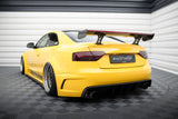 Maxton Design - Carbon Fiber Rear Wing with Internal Brackets Uprights + LED Audi A5 Coupe 8T Rear Wing Maxton Design royalty-bespoke.myshopify.com