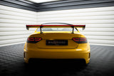 Maxton Design - Carbon Fiber Rear Wing with Internal Brackets Uprights + LED Audi A5 Coupe 8T Rear Wing Maxton Design royalty-bespoke.myshopify.com