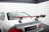 Maxton Design - Carbon Fiber Rear Wing with Internal Brackets Uprights + LED BMW Series 3 Coupe E46 Rear Wing Maxton Design royalty-bespoke.myshopify.com